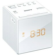 ソニー SONY ICF-C1-W ホワイト クロックラジオ ICFC1WC
