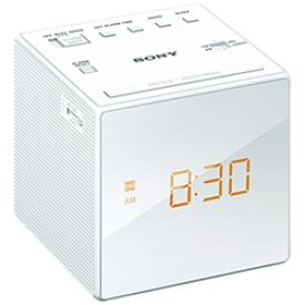 ソニー SONY ICF-C1-W ホワイト クロックラジオ ICFC1WC