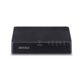 バッファロー BUFFALO LSW4-TX-5EP/BKD ブラック 10/100Mbps対応 スイッチングHub 5ポート LSW4TX5EPBKD