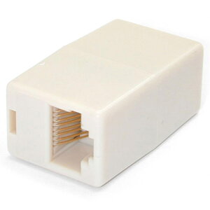 StarTech(スターテック) RJ45COUPLER Cat5e対応LANケーブル用延長コネクタ メス/メス