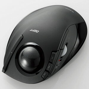 �G���R�� ELECOM M-DT1DRBK �u���b�N USB ���w�Z���T�[�����}�E�X 8�{�^�� MDT1DRBK