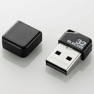 GR ELECOM MF-SU2B32GBK(ubN) MF-SU2BBKV[Y USB2.0 32GB MFSU2B32GBK