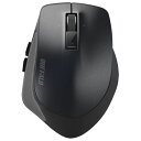 バッファロー BUFFALO Premium Fit Lサイズ BSMBB500LBK(ブラック) ワイヤレスBlueLEDマウス Bluetooth接続 5ボタン BSMBB500LBK