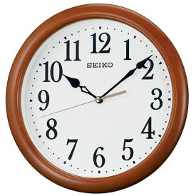 セイコー SEIKO KX620B(茶木地) 掛け時計 KX620B