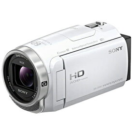 【楽天1位受賞!!】ソニー SONY HDR-CX680-W(ホワイト) デジタルHDビデオカメラレコーダー 64GB HDRCX680W