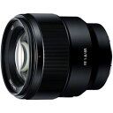 【長期保証付】ソニー SONY FE 85mm F1.8 SEL85F18 Eマウント用 フルサイズ 単焦点レンズ SEL85F18