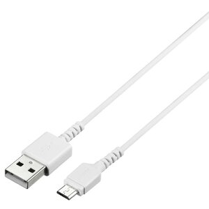 �o�b�t�@���[ BUFFALO BSMPCMB130WH �z���C�g BSMPCMB1 USB2.0�P�[�u�� Type-A to microB 3m BSMPCMB130WH
