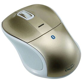 ナカバヤシ MUS-BKT111GL(ゴールド) Bluetooth Blue LEDマウス 3ボタン MUSBKT111
