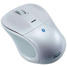 ナカバヤシ MUS-BKT111W(ホワイト) Bluetooth Blue LEDマウス 3ボタン MUSBKT111