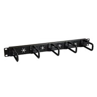 StarTech スターテック CABLMANAGERH 1U ケーブルマネージャーラックパネル ケーブル通し穴付 CABLMANAGERH