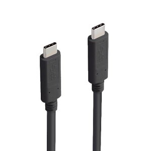 GR ELECOM MPA-CC13A20NBK X}[gtHpUSBP[u USB3.1 Gen1 C-C Fؕi 2.0m ubN MPACC13A20NBK