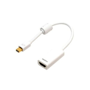 �~���V DPA-2KHD-WH �z���C�g FullHD�Ή� miniDisplayPort-HDMI �A�_�v�^ DPA2KHDWH