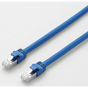 �G���R�� ELECOM LD-TWS/BU2 �u���[ �J�e�S���[7�Ή�LAN�P�[�u�� 2m LDTWSBU2