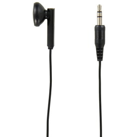 ヤザワ TMS1073BK(ブラック) 片耳イヤホン インナーイヤー型 3m TMS1073BK