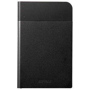 �o�b�t�@���[ BUFFALO HD-PZF1.0U3-BKA �u���b�N �|�[�^�u��HDD 1TB USB3.1 Gen1 /3.0/2.0�ڑ� �ϏՌ� HDPZF10U3BKA
