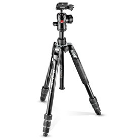 マンフロット Manfrotto MKBFRTA4BK-BH(ブラック/シルバー) Befree Advanced アルミニウムT三脚キット MKBFRTA4BKBH