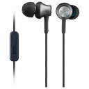【対象ショップ限定 先着フラッシュクーポン】ソニー SONY MDR-EX650AP(B) (ブラスブラック) スマートフォン対応密閉型インイヤーレシーバー MDREX650APB