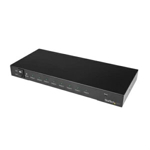 �y�ΏۃV���b�v���� �撅�t���b�V���N�[�|���zStarTech �X�^�[�e�b�N ST128HD20 8�o�͑Ή�HDMI�X�v���b�^ 4K/60Hz HDR�Ή� ST128HD20
