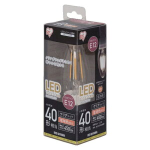 �A�C���X�I�[���} Iris Ohyama LDC3L-G-E12-FC LED�t�B�������g�d�� �d���F E12���� 40W�`���� 450lm LDC3LGE12FC