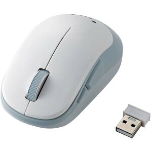 �G���R�� ELECOM M-DY13DBWH �z���C�g 5�{�^��BlueLED�����}�E�X MDY13DBWH