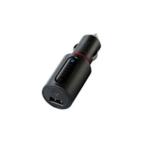 GR ELECOM LATFMBT02BK(ubN) FMgX~b^[ Bluetooth USB1|[g 2.4A LATFMBT02BK