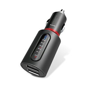 GR ELECOM LATFMBT04BK(ubN) FMgX~b^[ Bluetooth USB2|[g 3.4A LATFMBT04BK