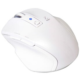ナカバヤシ MUS-BKF121W(ホワイト) 5ボタン 小型Bluetooth BlueLEDマウス MUSBKF121W
