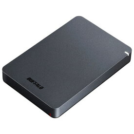 バッファロー BUFFALO HD-PGF2.0U3-BBKA(ブラック) ポータブルHDD 2TB USB3.1(Gen1) /3.0/2.0接続 耐衝撃 HDPGF20U3BBKA
