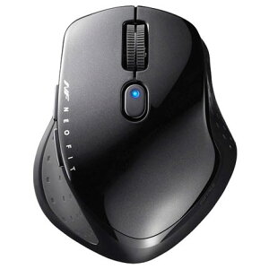 �o�b�t�@���[ BUFFALO BSMBW510SBK �u���b�N USB Type-A BlueLED���w���}�E�X 5�{�^�� BSMBW510SBK