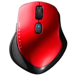 �o�b�t�@���[ BUFFALO BSMBW510SRD ���b�h USB Type-A BlueLED���w���}�E�X 5�{�^�� BSMBW510SRD