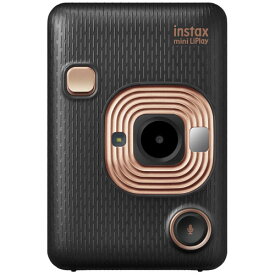 富士フイルム FUJIFILM チェキ インスタントカメラ instax mini LiPlay(エレガントブラック) INSTAXMINIHM1