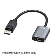 サンワサプライ AD-DPHDR01 ブラック DisplayPort-HDMI 変換アダプタ HDR対応 ADDPHDR01