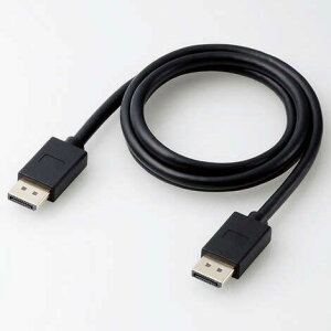 GR ELECOM CAC-DP1410BK2(ubN) DisplayPort 1.4ΉP[u 1m CACDP1410BK2