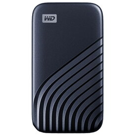 WesternDigital ウエスタンデジタル WDBAGF5000ABL-JESN(ブルー) USB 3.2 Gen 2対応の高速ポータブルSSD 500GB WDBAGF5000ABL