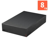 バッファロー BUFFALO HD-LE8U3-BB ブラック 「みまもり合図 for AV」搭載 HDD 8TB HDLE8U3BB