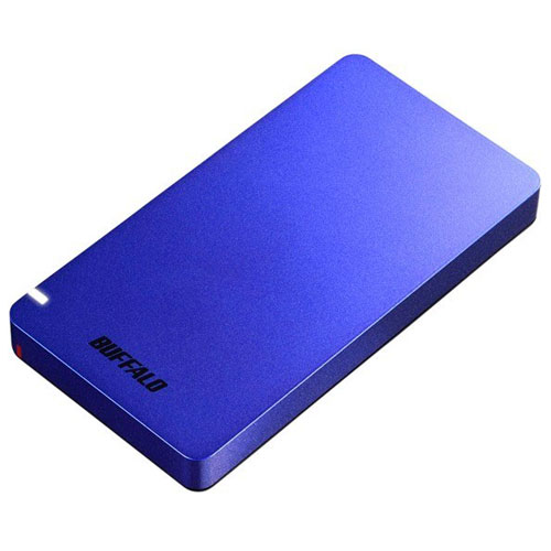 在庫あり 14時までの注文で当日出荷可能 バッファロー SSD-PGM1.0U3-LC ブルー USB Type-C 2 人気の春夏 人気カラーの ポータブルSSD 対応 Gen 3.2 1TB