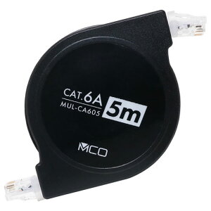 �~���V MUL-CA605/BK �J�e�S���[6A �R�[�h���[��LAN�P�[�u�� 5m MULCA605BK