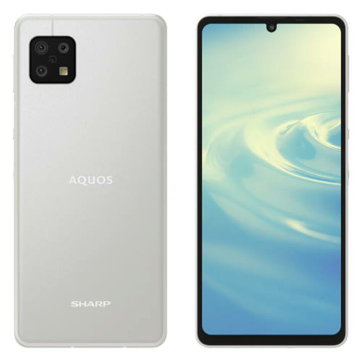 楽天市場】シャープ SHARP AQUOS Sense6 SH-M19A(シルバー) 6.1型 4GB 