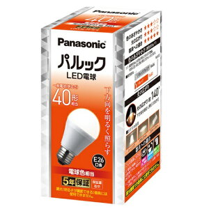 �p�i�\�j�b�N(Panasonic) LDA4LHS4 �d���F LED�d�� E26���� 40W�`���� 485lm