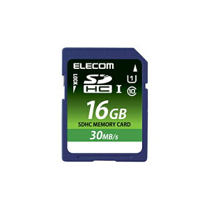 �G���R�� ELECOM MF-FS016GU11LRA �f�[�^����SDHC�J�[�h 16GB UHS-I MFFS016GU11LRA