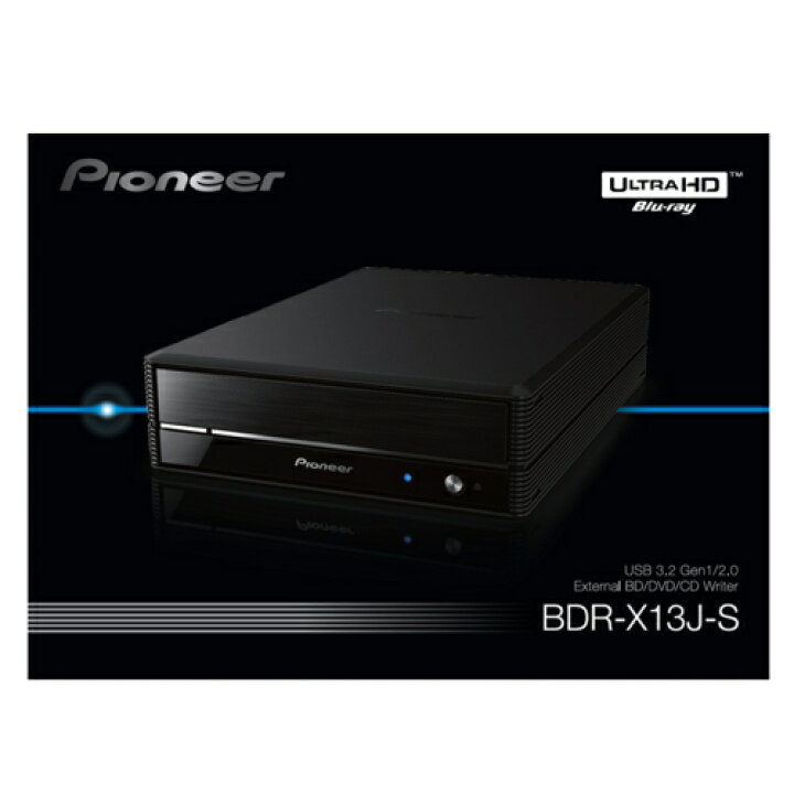 楽天市場】パイオニア Pioneer BDR-X13J-S 外付型ブルーレイドライブ 