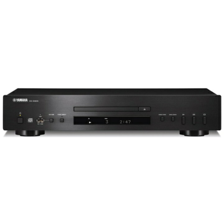 楽天市場】【長期保証付】ヤマハ YAMAHA CD-S303(B) (ブラック) CD 