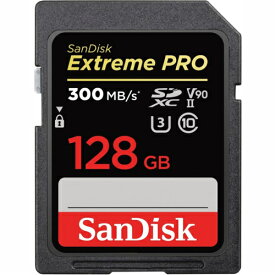 SanDisk サンディスク SDSDXDK-128G-JNJIP エクストリーム プロ SDXC UHS-IIカード 128GB SDSDXDK128GJN