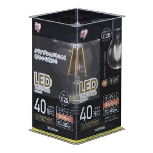 �A�C���X�I�[���} Iris Ohyama LDA4L-G-FC LED�d�� �t�B�������g �N���A E26 �d���F 40W�` 485lm �����Ή� LDA4LGFC
