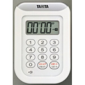 �^�j�^ TANITA TD-378-WH �z���C�g �f�W�^���^�C�}�[ �ې􂢃^�C�}�[100���v TD378WH