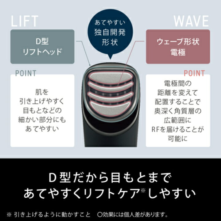 楽天市場】【長期5年保証付】EH-SR85-K バイタリフトRF リフトケア美顔 