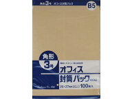 ツバメ工業 クラフト封筒 角3 85g／m2 500枚[代引不可]