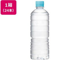 Asahi おいしい水 天然水 ラベルレスボトル 600ml×24本[代引不可]