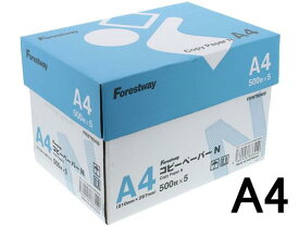 Forestway コピーペーパーN A4 500枚×5冊[代引不可]