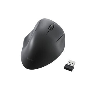 �G���R�� ELECOM M-SH10DBSKBK(�u���b�N) 2.4GHz �}�E�X �É� ���C�����X 3�{�^�� �G���S�m�~�N�X MSH10DBSKBK